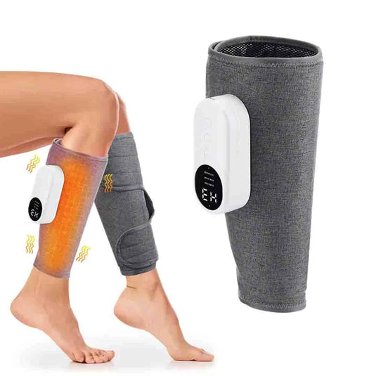 PACHET PROMOTIONAL !!! Aparat de masaj pentru gambe, cu compresie, incalzire si incarcare USB + Aparat masaj picioare tip covoras cu Incarcare USB pentru electrostimulare 19 niveluri intensitate - CADOU !!!