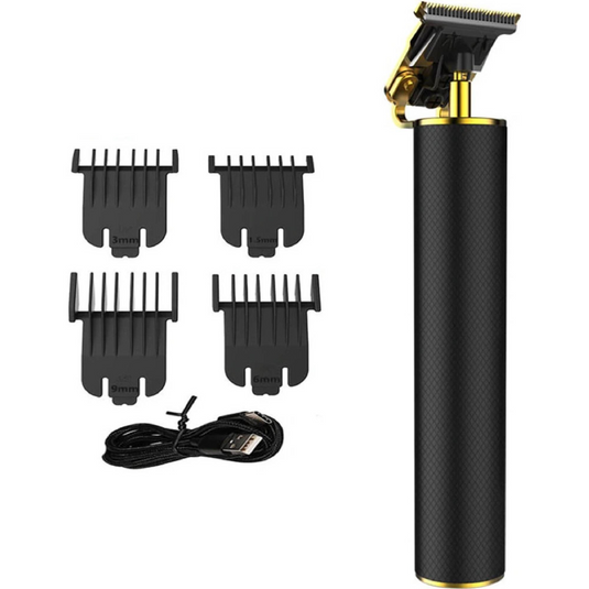 PACHET PROMOTIONAL !!! Masina de tuns cu acumulator, Geemy GM-6716, Accesorii incluse, Lame din titan + Aparat de tuns profesional Coba T01, accesorii incluse, 3W - CADOU !!!