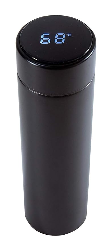 PACHET PROMOTIONAL !!! Compresor auto pentru SUV, camion, microbuz + Termos smart cu afisaj LCD, 0,5 litri - CADOU !!!