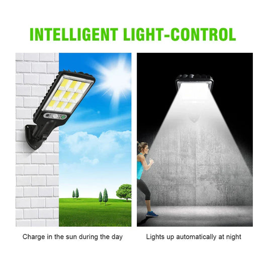 PACHET PROMOTIONAL !!! Lampa Solara Stradala LED COB 108, Senzor Miscare si Telecomanda 5 + 1 GRATIS !!!