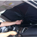 PACHET PROMOTIONAL !!! Camera auto tripla FullHD, 3 camere-fata/spate/interior, ecran 2'', G Senzor + Parasolar Auto tip Umbrela - CADOU !!!