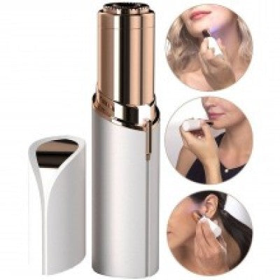 PACHET PROMOTIONAL!!! Geanta Cosmetica Pentru Make-up cu Oglinda 26x23x11 cm + Epilator facial hipoalergenic cu incarcare USB - CADOU !!!