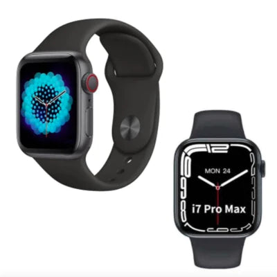 OFERTA !!! Ceas inteligent model I7 Pro Max, modern si elegant + Set casti Bluetooth - CADOU !!!