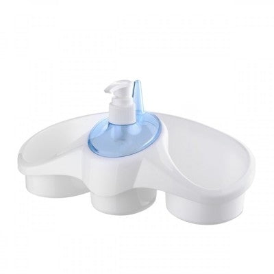 PACHET PROMOTIONAL !!!  Razatoare multifunctionala pentru legume, cu 22 de accesorii + Suport organizator pentru bucatarie: burete, detergent si accesorii CADOU !!!