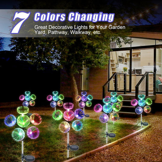 PACHET PROMOTIONAL - Lampa solara LED RGB Mini Jelly 3+1 GRATIS !!!