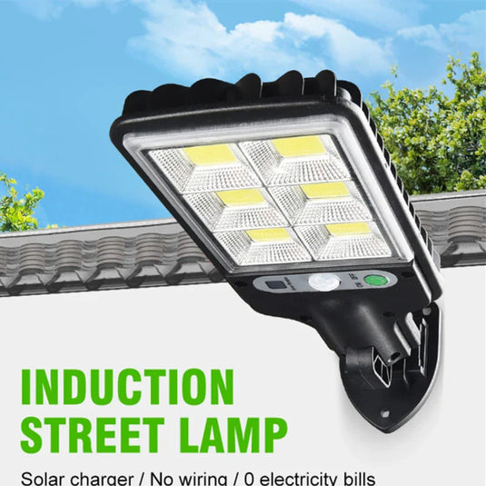 PACHET PROMOTIONAL !!! Lampa Solara Stradala LED COB 108, Senzor Miscare si Telecomanda 5 + 1 GRATIS !!!