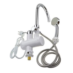 PACHET PROMOTIONAL !!! Robinet electric cu incalzire instanta si prindere pe chiuveta + dus + 1 Prosop din bumbac de corp  - CADOU !!!