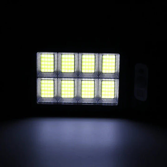 Pachet Promotional 3+1 GRATIS Lampi Incarcare Solara, Jortan 100W, 160 LED-uri COB, 8 celule, telecomanda inclusa
