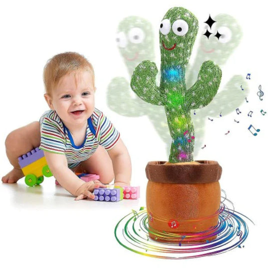 Pachet promotional Jucarie interactiva IEPURAS Peek-a-Boo + Jucarie CACTUS Dansator - CADOU !!!