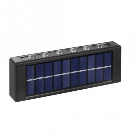 Pachet Promotional 2+2 GRATIS Lampi solare de perete cu iluminare sus si jos - 12 LED-uri