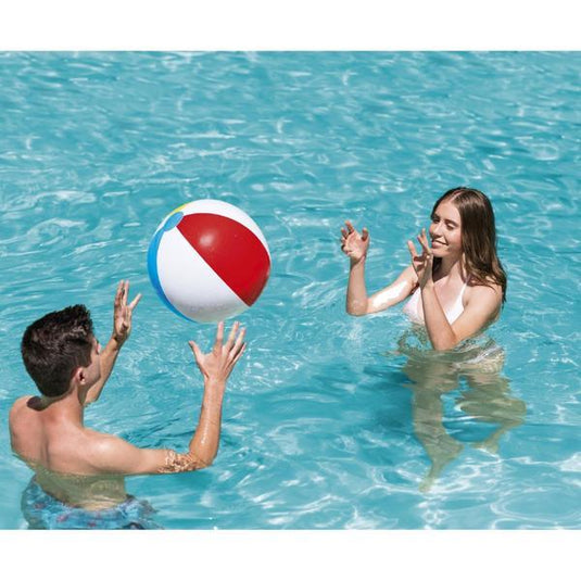 PACHET PROMO !!! Piscina Gonflabila pentru Copii, Ciuperca 102 x 89 cm + Minge de plaja  gonflabila, 51 cm - CADOU !!!