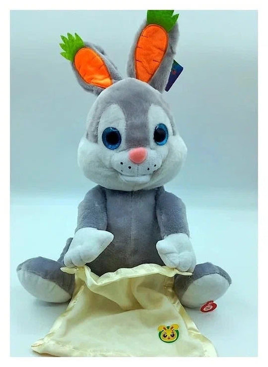 Pachet promotional Jucarie interactiva IEPURAS Peek-a-Boo + Jucarie CACTUS Dansator - CADOU !!!