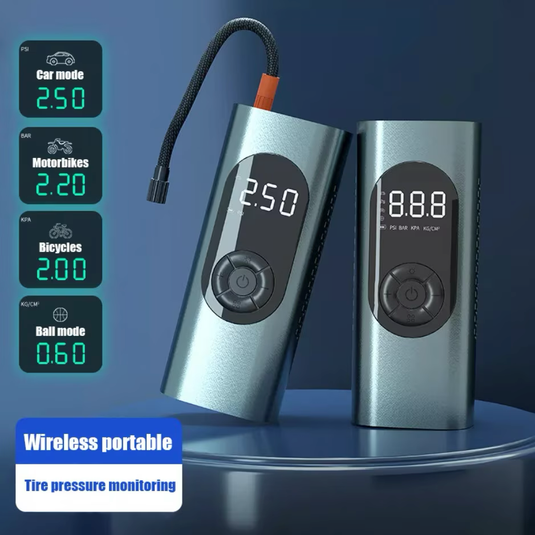 PACHET PROMOTIONAL - Compresor Auto Inteligent, 10 BAR/150PSI, LED si 4 Adaptoare + Creion auto marker pentru acoperirea zgarieturilor caroseriei auto si  Suport afisaj numar de telefon fixare parbriz   - CADOU !!!
