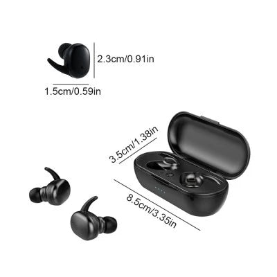 Acumulator magnetic 20.000 mAh + căști Bluetooth CADOU