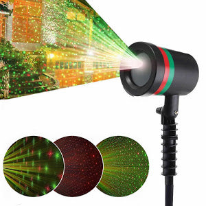 Proiector cu Laser LED, exterior/ interior, cu puncte rosii si verzi