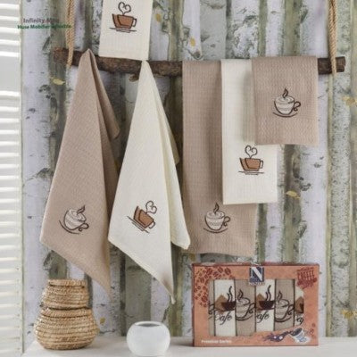Prosoape pentru bucatarie din bumbac, set de 6 prosoape