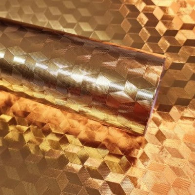 Lichidare de stoc. Folie de aluminiu autoadeziva pentru bucatarie, 60x300 cm